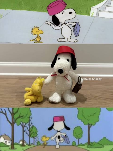 From the scene “Snoopy, come home” #snoopy #peanuts #creatorsearchinsights  #Woodstock #snoopyandwoodstock #postthecontent #snoopycomehome #fyp  #fyppppppppppppppppppppppp