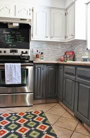 Remodelaholic Grey And White Kitchen Makeover White Kitchen Makeover Gray And White Kitchen Kitchen Makeover