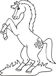 Dibujos Para Colorear De Caballos