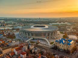«ференц пушкаш» — футбольный стадион в будапеште, венгрия. Ferenc Puskas Sport Arena In Budapest Hungary
