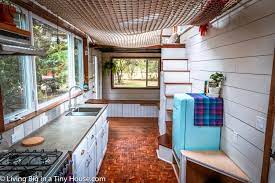 This Home Is The Cross Between A Tiny House On Wheels And A Kid S Dream Fort The Entire Open Ar Tiny Houses For Rent Tiny House Interior Design Diy Tiny House