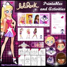 Colour the three lolirock girls, however you want. Free Lolirock Printables And Activities Skgaleana