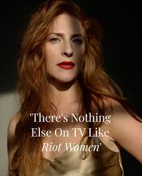 You might have spotted her recently in ITV's The Hack, but if you tuned  into the BBC's new punk rock drama Riot Women last night, there's no way  you missed Rosalie Craig.