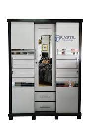 Produk terkait lemari pakaian minimalis pintu 3 sliding. Jual Lemari Pakaian Kayu Minimalis 3 Pintu Sliding Vajra Di Lapak Kastil Furniture Bukalapak