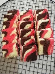 Jangan marah ya, tuan punya resepi. Marble Cake Resepi Kek Marble Pelangi