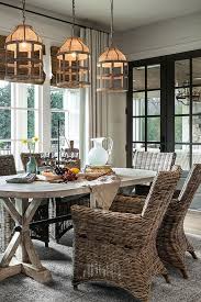Youthful tradition for a bustling young family. Coastal Farmhouse Style Dining Room Home Bunch Interior Design Ideas