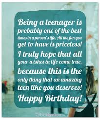 Happy Birthday Wishes For 13 Year Old Son The Birthday Wishes For Teenagers Article Of Your Dreams Teenage Birthday Wishes Quotes For Your Son Birthday Wishes For Son