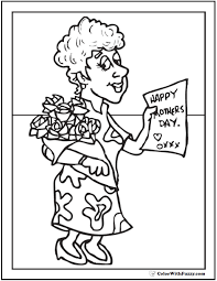 Check 20 free printable mothers day coloring pages. 45 Mothers Day Coloring Pages Printable Digital Pdf Downloads
