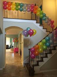 If you like house & party decorations, you might love these ideas. Rainbow Ballon Decorations For Around The House For A Great Sweet Sixteen Unicorn Birthday Parties Birthday Decorations Party Balloons