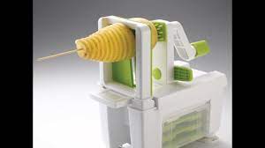Thanks to its small size (2.8 x 2.8 x 6.3 inches), the slicer is easy to store. Konstar Channel Compact Turning Slicer Ks0193 Youtube