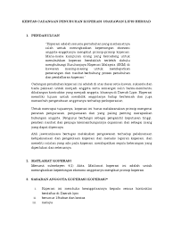 Kertas kerja penubuhan kks 2017. Kertas Cadangan Penubuhan Koperasi Kontraktor Daerah Lipis Berhad