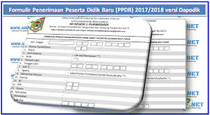 Formulir pendaftaran anak didik paud ini digunakan untuk mendokumentasikan identitas anak karena memuat data data yang diharapkan bisa diketahui tentang calon anak didik. Formulir Pendaftaran Siswa Baru Paud Sesuai Dapodik
