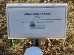 Christopher Shane Poe (1985-2013)