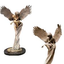 We offer angel figurines, angels statues, collectible cherub figurines, guardian angel figurines, cherubs statues, illuminated angel figurines, angelic add the elegant grace of lenox's collection of angels and inspirational figurines to your home today! 3d Redemption Angel Creative Sculpture Angel Wings Floating Sculpture Garden Angel Statue Resin Remembrance Angel Figurines Home Decor Art Ornaments Walmart Com Walmart Com