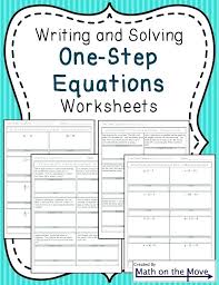 28 Solving One Step Equations Worksheet Pdf Solving E Step Equations Worksheet Answer Key 1 W One Step Equations Writing Equations Word Problems