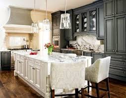 Espresso Kitchen Cabinets With White Island Rustic Kitchen Design Espresso Kitchen Cabinets Living Room Design Modern