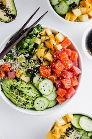 Epic Whole30 Poke Bowl Recette Recettes De Cuisine Recette Repas Recette Asiatique