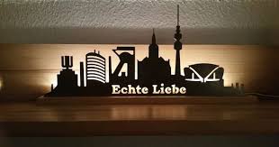 Skyline Dortmund Aus 3 Mm Stahl Oder Edelstahl Skyline Dortmund Laserzuschnitte Skyline