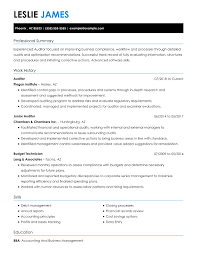 This is a sample resume for internal auditor. 1 Auditor Resume Templates Try Them Now Myperfectresume