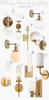 Bring the best in practical modern design into your home, workplace or commercial project. Mid Century Modern Lighting For A Bathroom Darling Down South Modern Vanity Lighting Mid Century Modern Bathroom Modern Bathroom Lighting