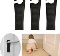 Fapiwen Door Stopper for Home, Fapiwen 3Pcs Non-Slip Door Wedges, Baby  Safety Wedge with Rubber Hook Door Stop Stoppers Block Wedge Doorstops for  Home ...