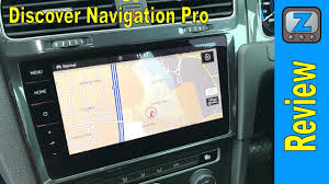 Volkswagen Discover Navigation Pro Overview And Review Youtube