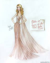 Blake Lively At The Met Gala By Angelaaasketches On Deviantart