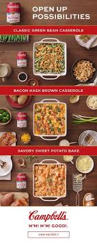 Recipes Using Cream Of Mushroom Soup Campbell S Kitchen Campbells Recipes Recipe Using Cream Of Mushroom Soup Recipes
