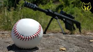 The best 50 caliber air rifles for sale can fire pellets as fast 679 feet per second! What Will A 50 Cal Bullet Do To A Baseball Youtube