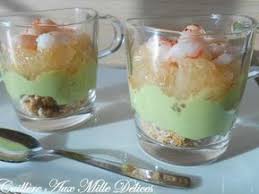 Verrine Creme D Avocat Pamplemousse Crevette Recette Ptitchef Recette Pamplemousse Crevettes Recette Verrine Recette