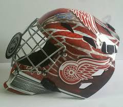 The cage/helmet combo mask, worn by dominik hašek. Dominik Hasek Autographed Signed Full Size Goalie Mask Detroit Red Wings Jsa Certified Autographed Nhl Helmets And Masks Amazon Ca Sports Outdoors