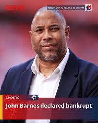 England and Liverpool football legend John Barnes has been declared  bankrupt after posing debts of £1.5m through his media firm. READ MORE  HERE: https://revonews.ai/news/68df099c33643f06fbcfad46