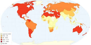 The lightest people live in asia and the. World S Most Obese Countries Ranked The Facts Institute
