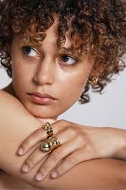 Scandinavian Jewelry Design Golden & Silver Rings