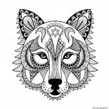In addition to that, there are also some realistic wolf coloring pages. Mandala Coloring Pages Wolf Novocom Top