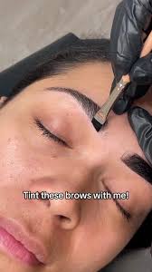 Brow Tinting Application Tutorial