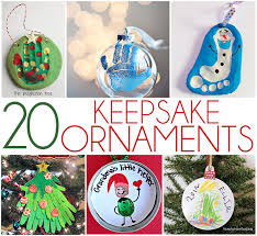 Top 20 Diy Keepsake Ornament Kid Crafts