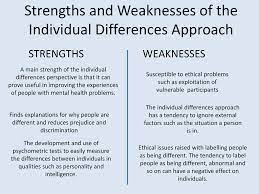 Being able to think in a different way to everyone else. Individual Differences Ppt Download