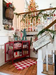 Flea Market Decor Magazine And Christmas Planning Christmas Staircase Christmas Staircase Decor Diy Christmas Decorations For Home