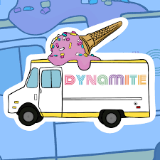 Es un buen regalo para tu hijo o tu hermana fanática de con amazon prime disfruta de envíos gratis y rápidos, video, música y mucho más. Excited To Share This Item From My Etsy Shop Dynamite Ice Cream Sticker Pegatinas Bonitas Pegatinas Para Imprimir Gratis Pegatinas Imprimibles