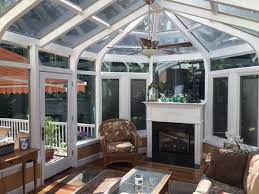 A four season sunroom is an enclosed room addition that is designed to allow you to access and enjoy the outdoors, no matter what the weather might be. Enclose Your Deck With An All Season Sunroom Brady Built Ma Ct Ri Vt Nh
