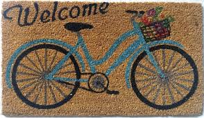 Door Mat Welcome Bicycle For More Information Visit Image Link Affiliate Link Doormats Door Mat Mats Doors