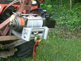 Hydraulic Winch For Kubota Bx22 Hydraulic Winch Tractors Tractor Implements