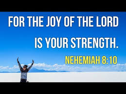 To enjoy the supernatural strength that comes from the lord, you need his joy flowing in you. Kjv Bible Songs The Joy Of The Lord Is Your Strength Nehemiah 8 10 Isaiah 35 3 4 Youtube
