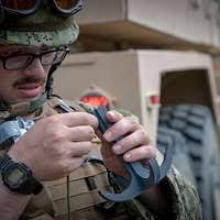 Lance Cpl. Jesse Parke, a military policeman with