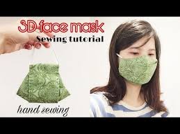 In addition to helping medical staff during critical shortages, these. 3d Face Mask Sewing Tutorial Diy The Best Fit Mask Tutorial Fast And Easy Mask Tutorial Youtube Easy Face Mask Diy At Home Face Mask Sewing Tutorials