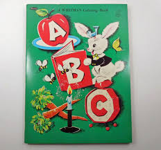 Abc Whitman Coloring And Activity Book Vintage 1968 Unused Uncolored 136 Pages Whitman Vintage Coloring Books Coloring Books Vintage Children S Books