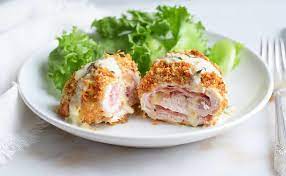 Add chicken and cook briefly on each. Resep Chicken Cordon Bleu Dengan Mushroom Sauce Kepo