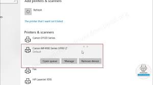 Design élégant et peu encombrant. How To Install Canon Mf4100 Printer Basic Driver Manually Youtube