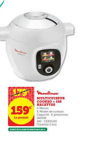 Offre Multicuiseur Cookeo Gourmet Chez E Leclerc